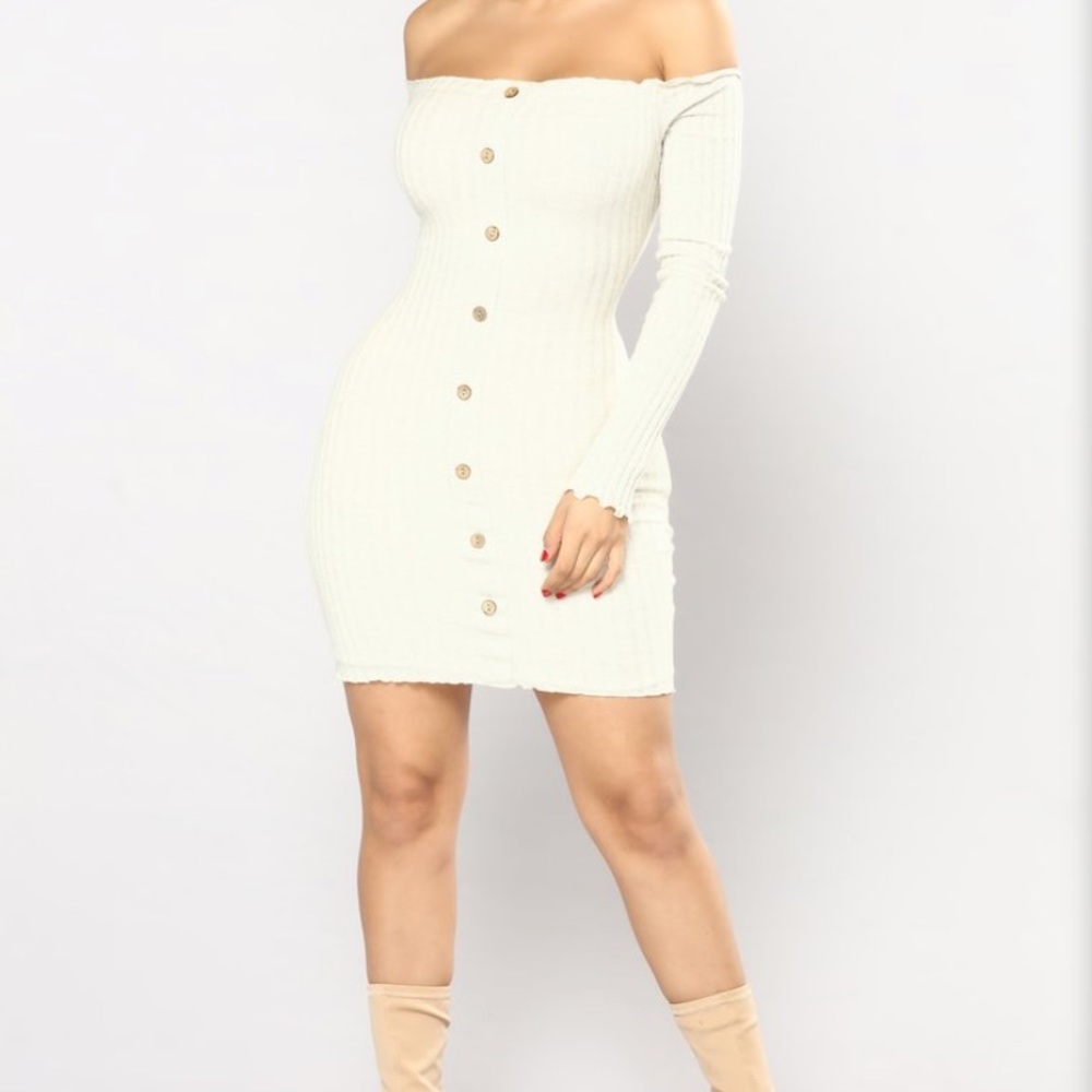 Oatmeal dress